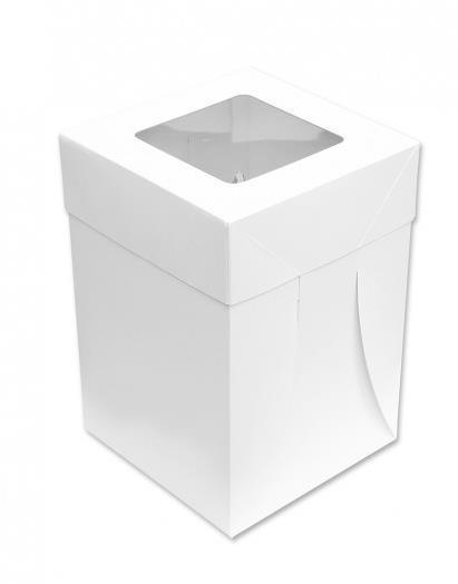 Cake Box & Lid Loyal 8x8x12 Inch