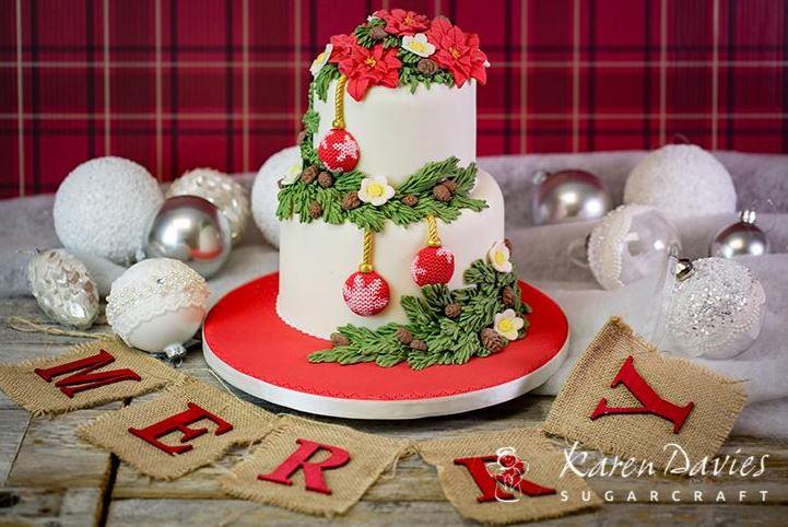 Mould Winter Wreath Karen Davies- Last Chance