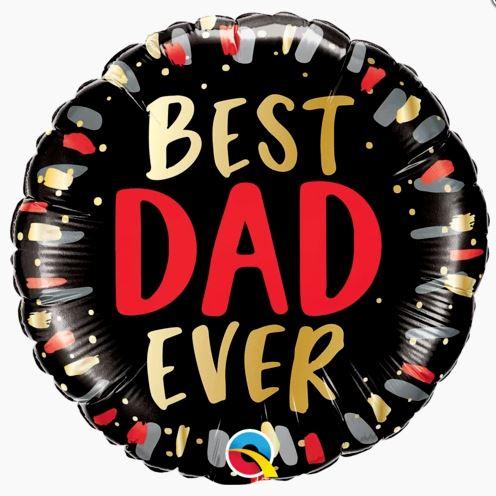 Balloon Foil 45cm Best Dad Ever