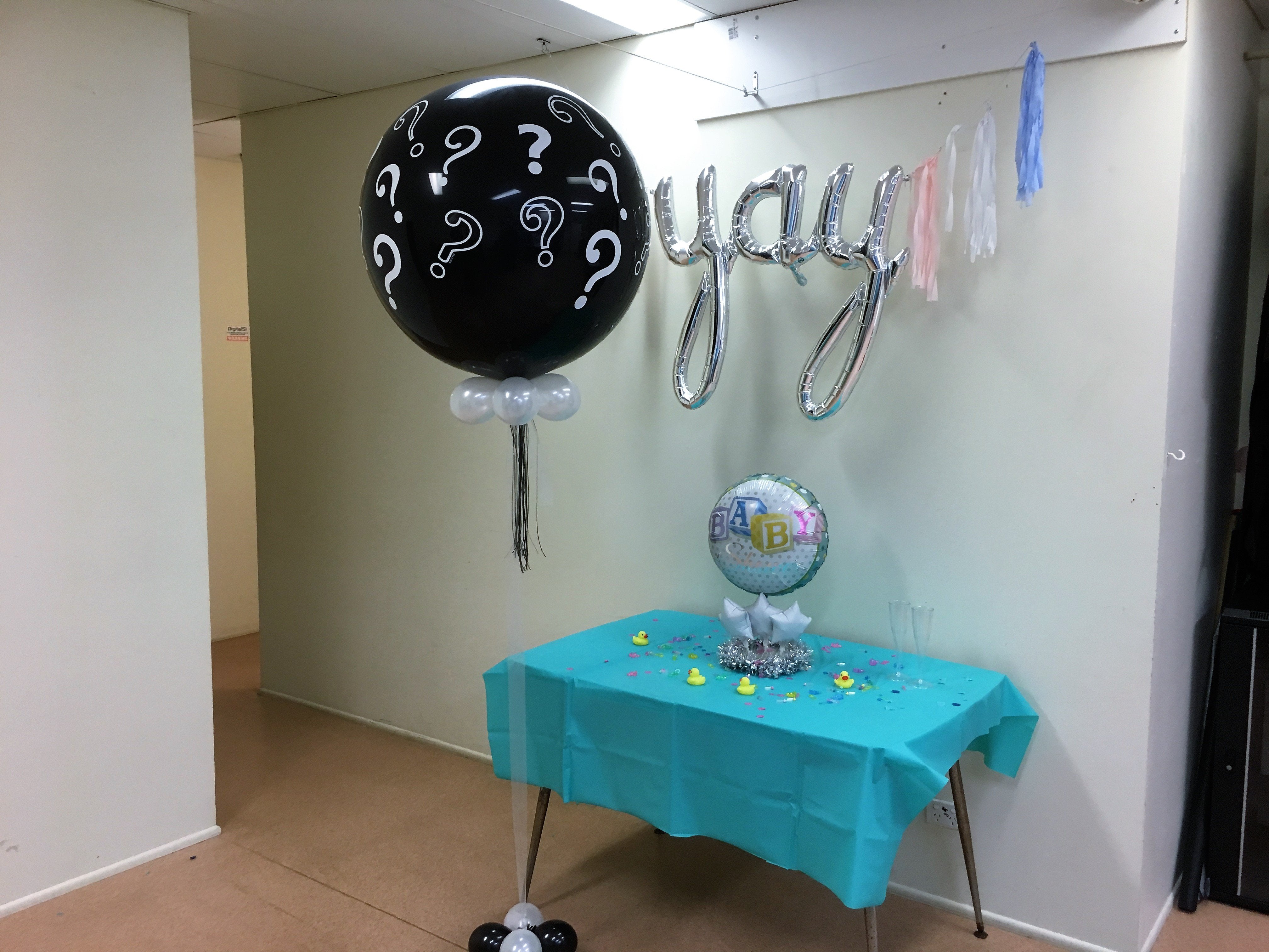 Gender Reveal Indoor Exploding Balloon