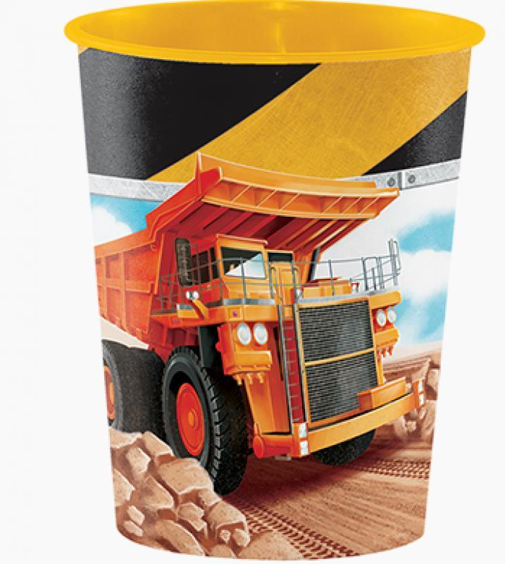 Big Dig Construction Souvenir Cup 473ml Plastic Each