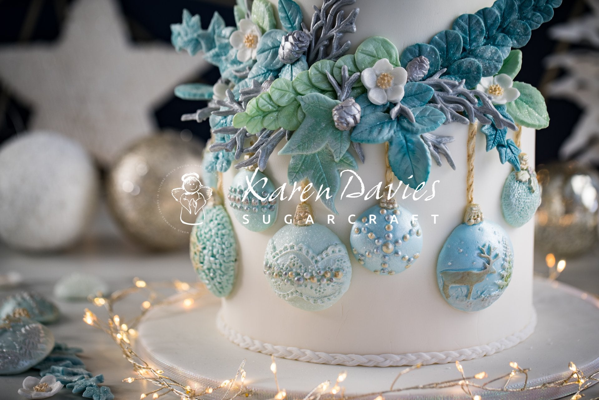 Mould Christmas Baubles Set Karen Davies- Last Chance