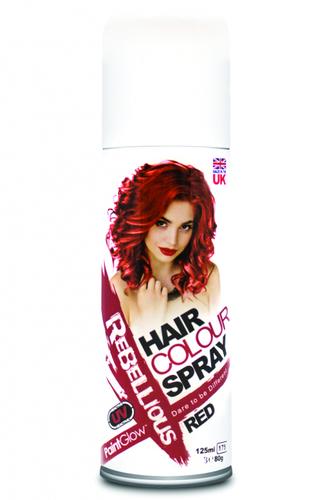 Coloured Hair Spray Red 125ml/80g