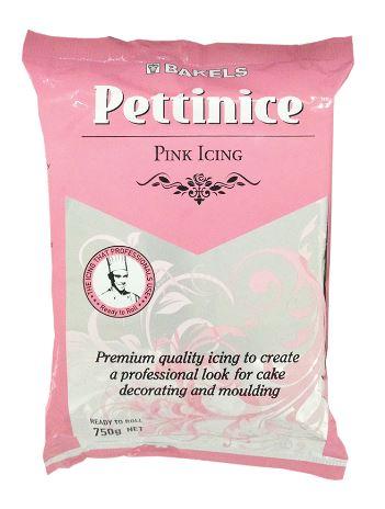 Bakels Pettinice Pink 750g Fondant