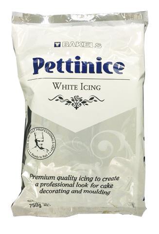 Bakels Pettinice White 750g Fondant