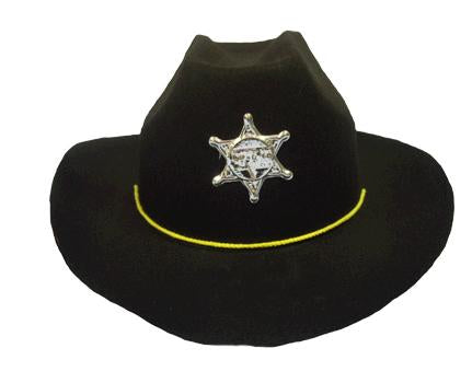 Hat Cowboy/Cowgirl Black Feltex
