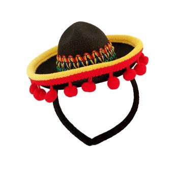 Hat Mini Mexican On Headband