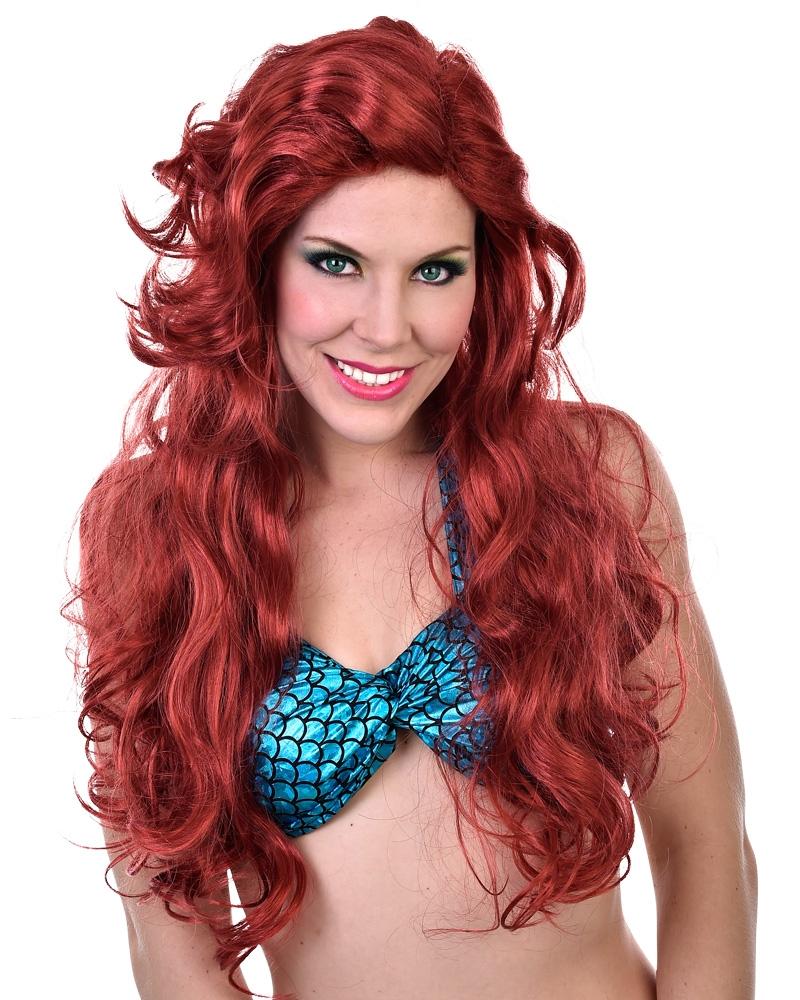 Wig Mermaid Red