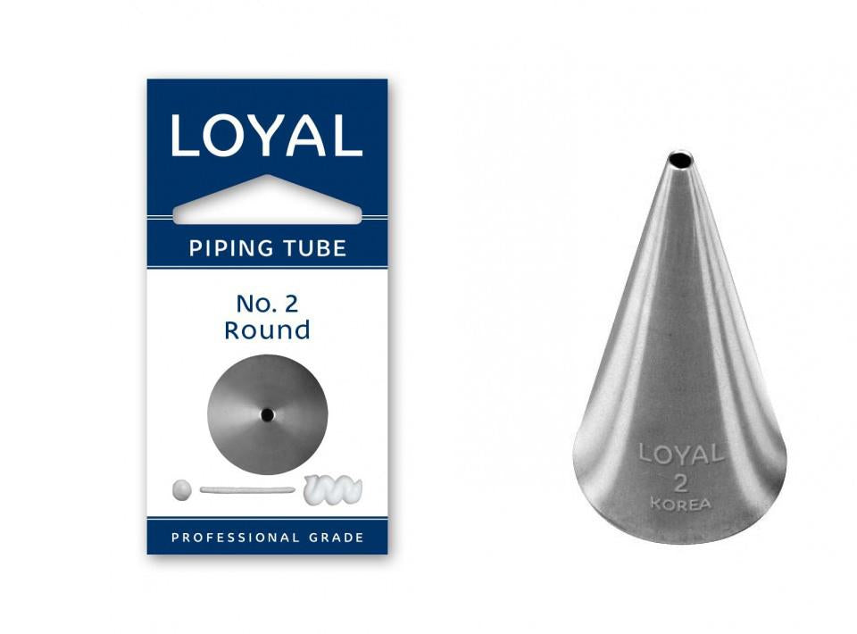 Icing Tip Round Number 2 Loyal