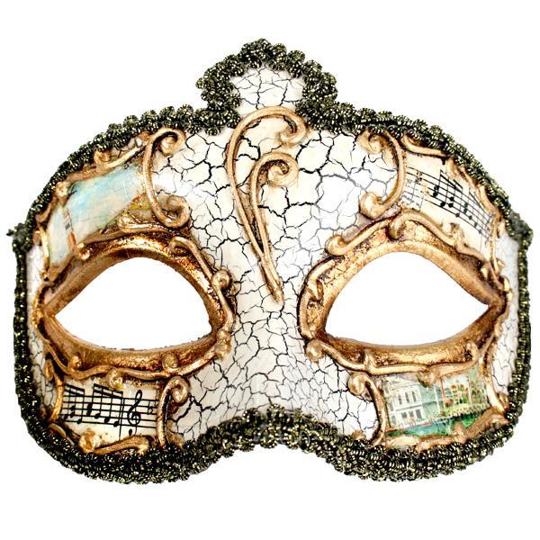 Mask Salvatore Black And Cream