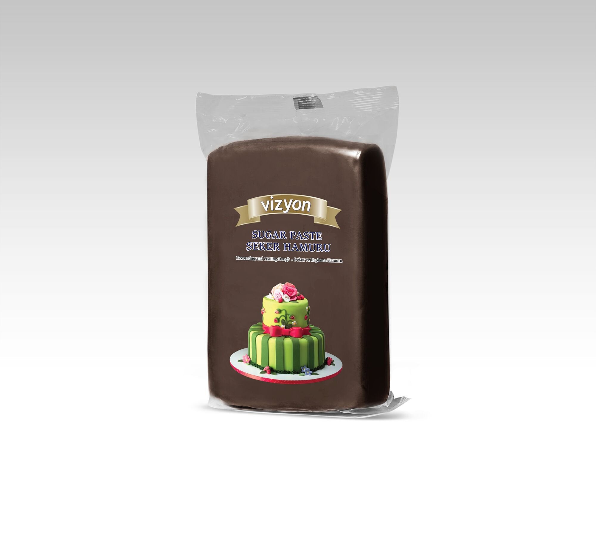 Vizyon Fondant Brown 250g