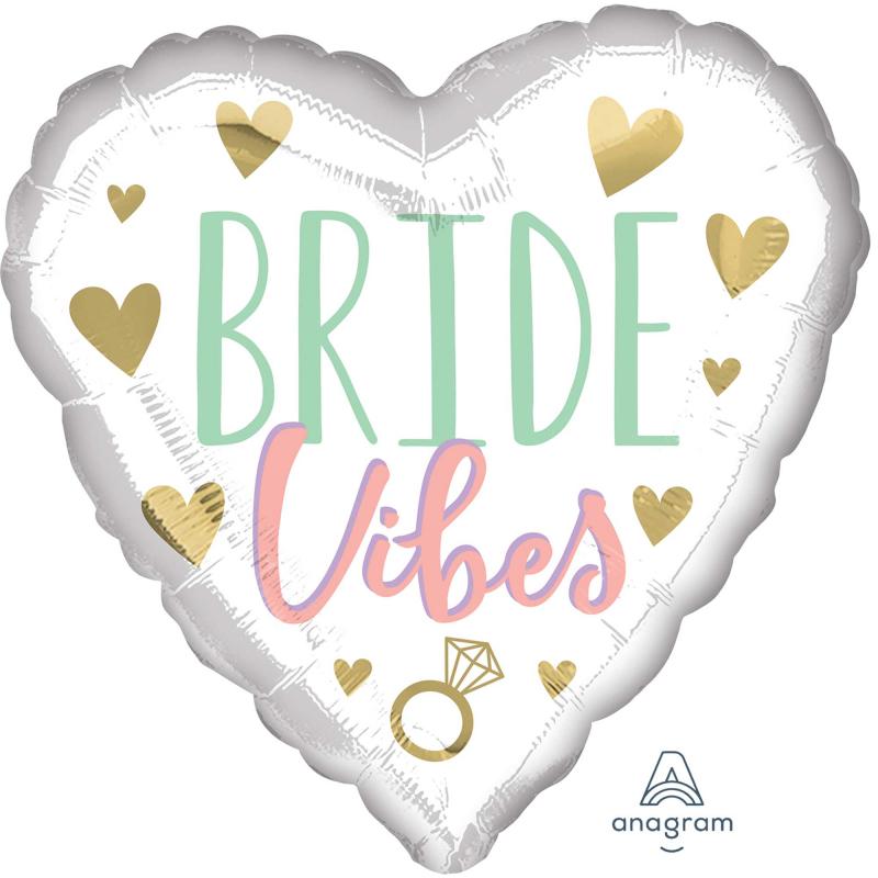 Balloon Foil 45cm Bride Vibes Bridal Shower