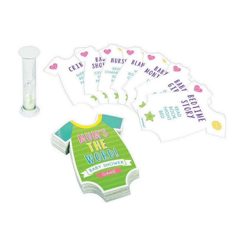 Game Baby Shower Mums The Word