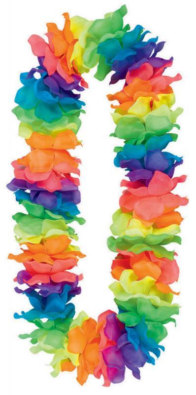 Lei Paradise Neon Rainbow 1m