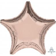 Balloon Foil 45cm Star Rose Gold