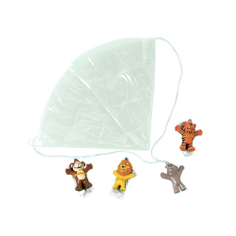 Value Favours Zoo Animal Paratroopers Pk/12