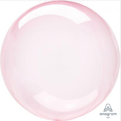 Balloon Crystal Clearz D/Pink 50cm