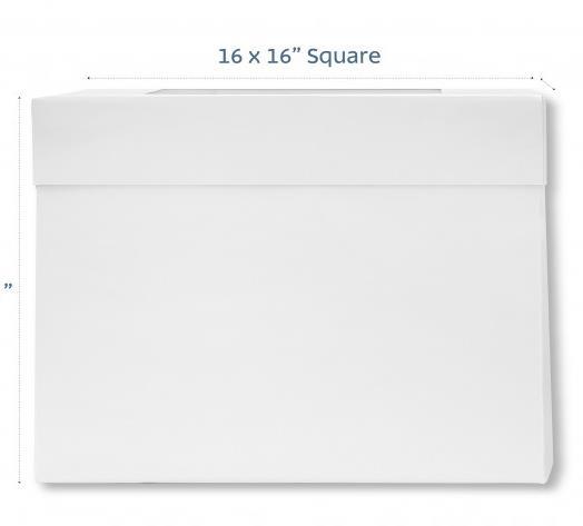 Cake Box & Lid Loyal 16x16x12 Inch