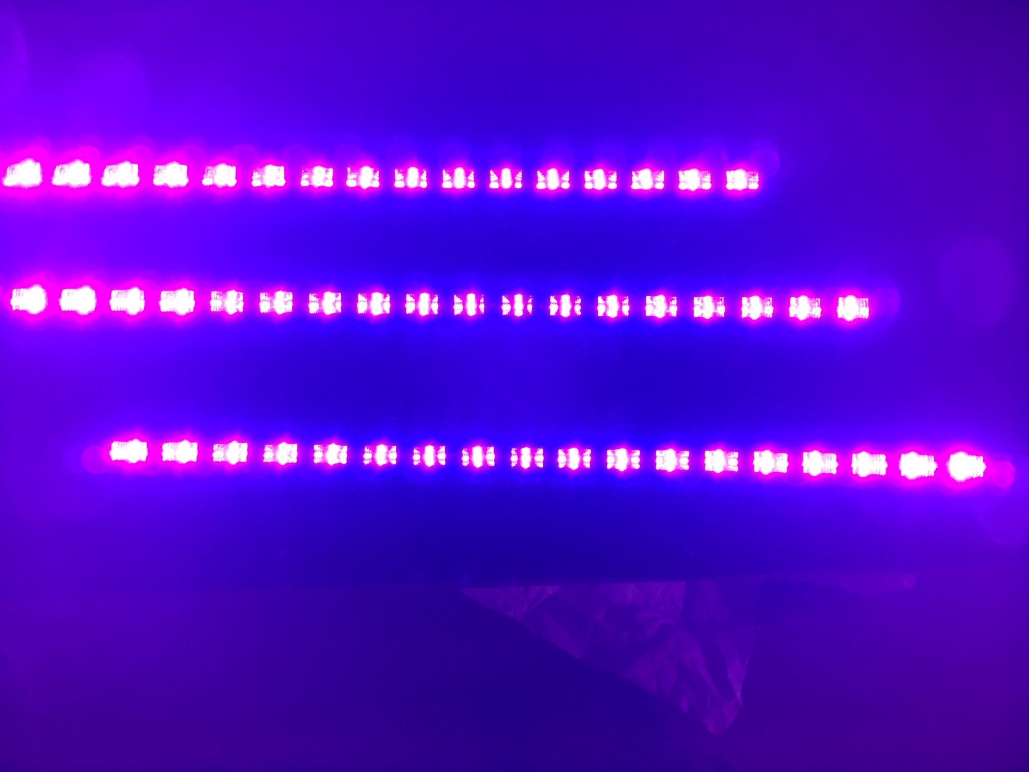 Uv Black Light Set Of 3 Hire