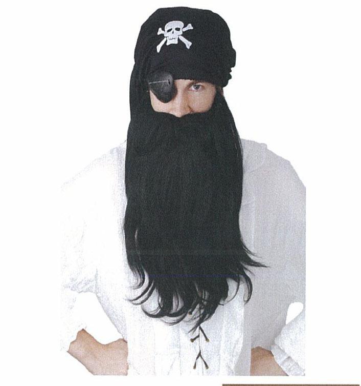 Beard & Mo Jumbo Pirate Black