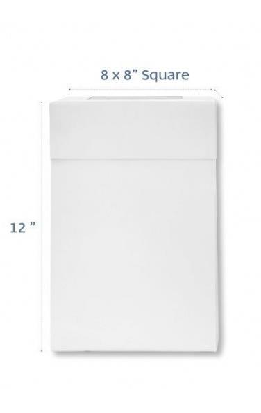 Cake Box & Lid Loyal 8x8x12 Inch