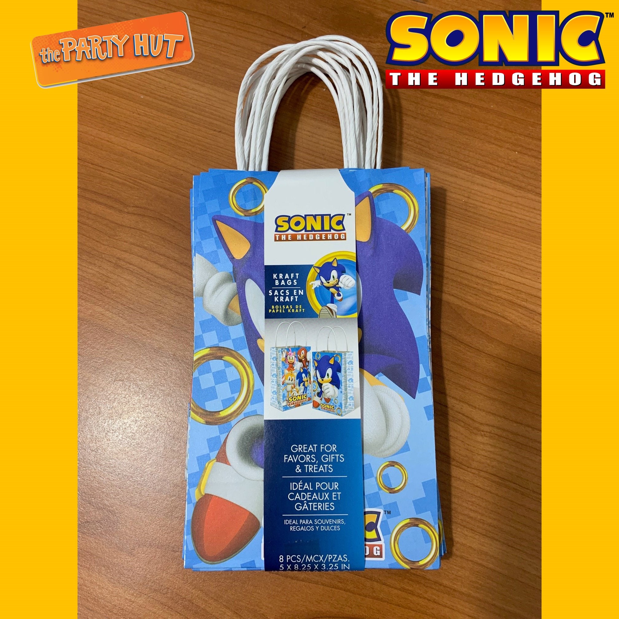 Sonic 2 The Hedgehog Kraft Bags Pack 8