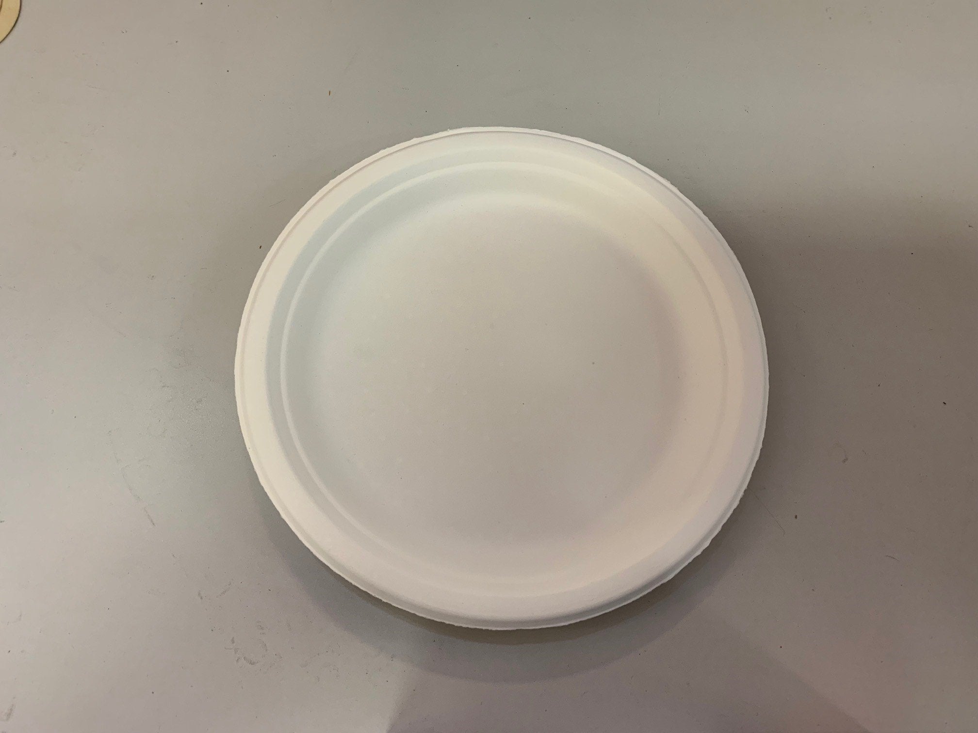 Round Plate 9 Inch Sugarcane Pk/50 Eco Friendly