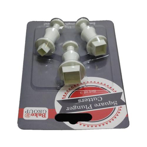 Plunger Cutters Square Set 3