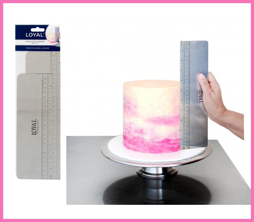Long Edge S/Steel Scraper Set 2 Loyal