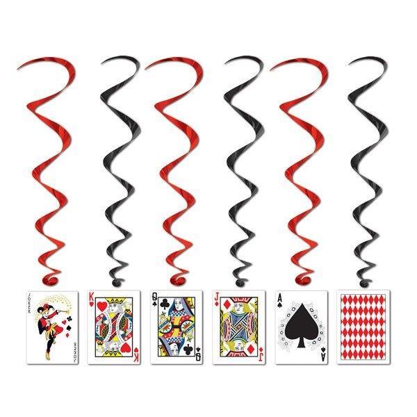 Hanging Whirls Playing Cards Pk/5