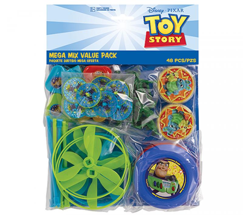Toy Story 4 Mega Value Mix Party Loot Bag Favours Pk/48