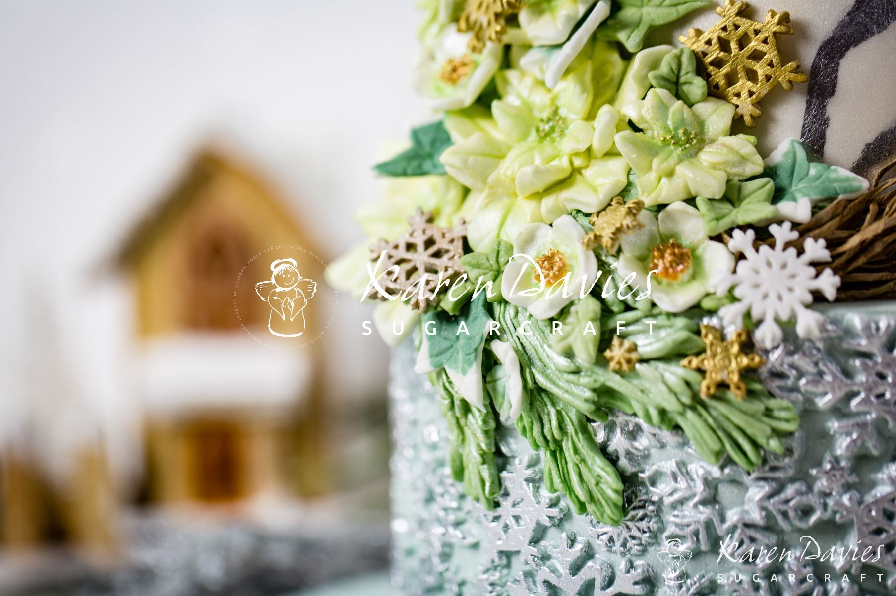 Mould Winter Wreath Karen Davies- Last Chance