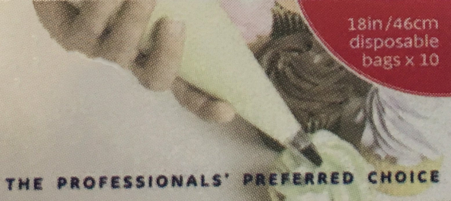 Piping Bags Disposable 45cm Pk/10