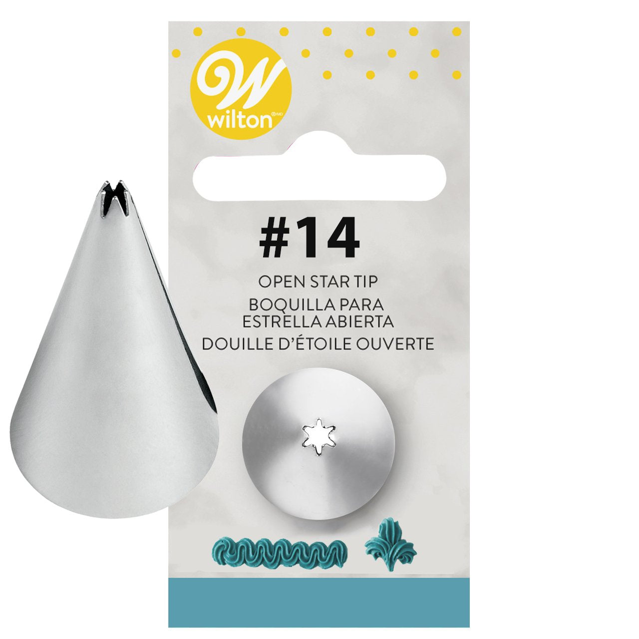 Icing Tip Open Star No.14 Wilton