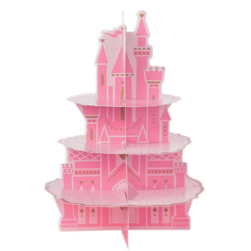 Disney Princess Once Upon A Time 3D Cupcake Stand 32cm x 44cm Cardboard