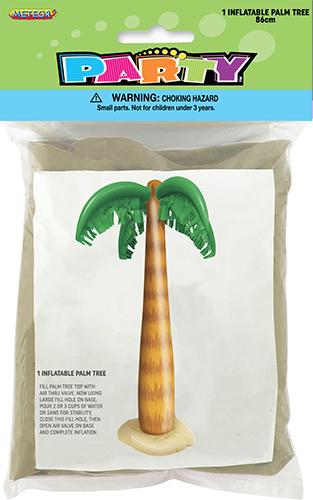 Inflatable Palm Tree Tropical Hawaiian 86cm