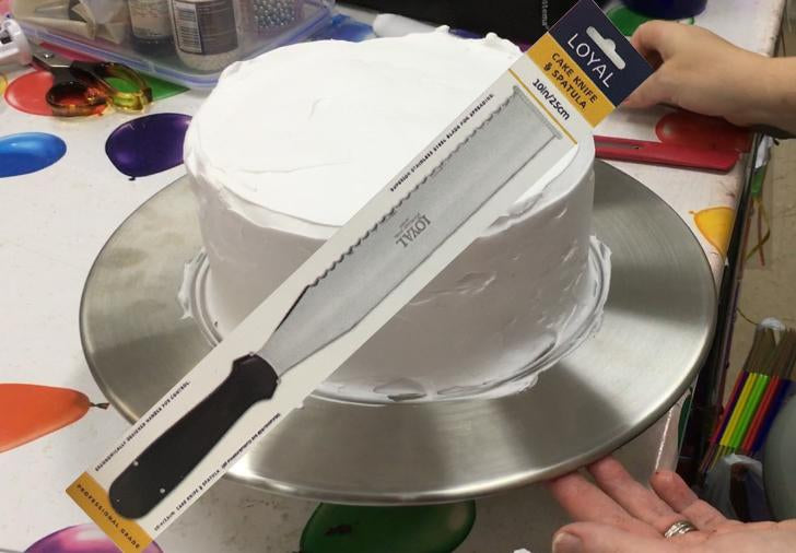 Spatula 250mm & Knife Poly Handle