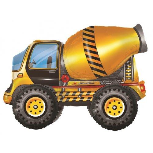 Balloon Foil Standing Airz Cement Mixer 44cm X 64cm X 32cm