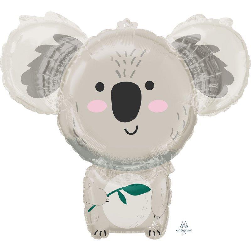 Balloon Foil Supershape Koala Bear 71cm X 63cm