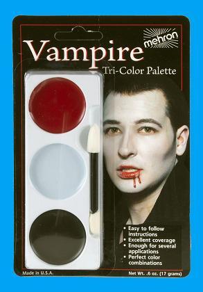 Make Up Vampire Tri Colour Mehron