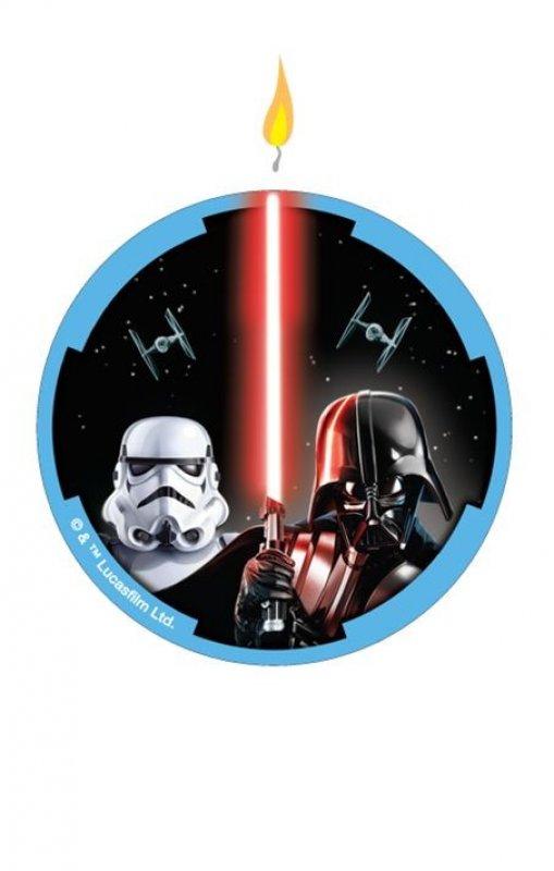 Star Wars Candle Flat 8.5cm