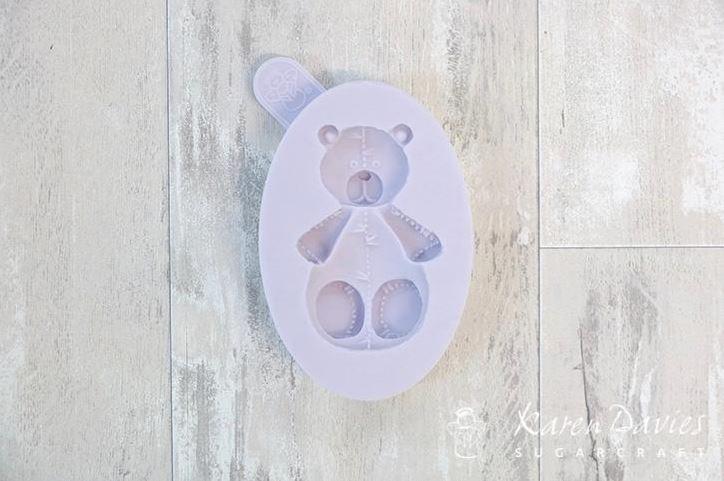Mould Small Teddy 9x6cm Karen Davies