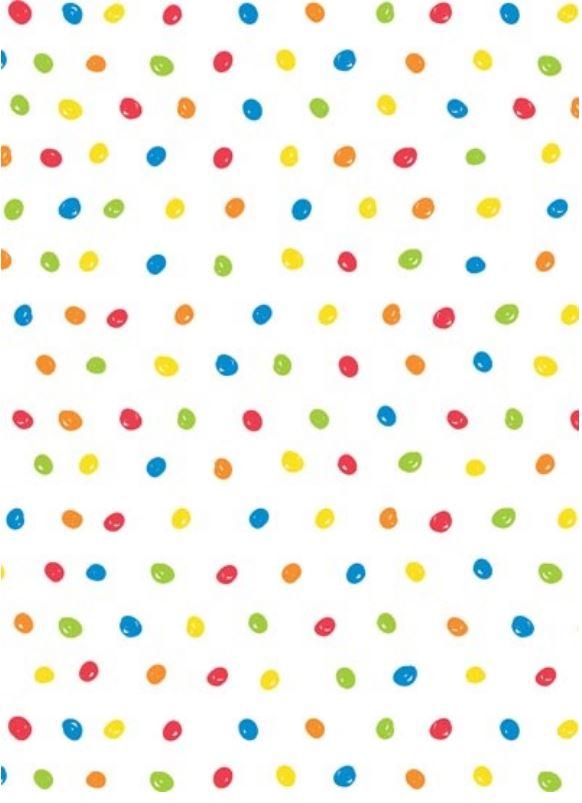 Gift Wrapping Paper Little Dots Colourful