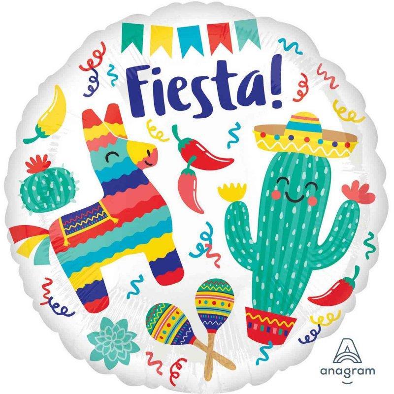 Balloon Foil 45cm Fiesta Party