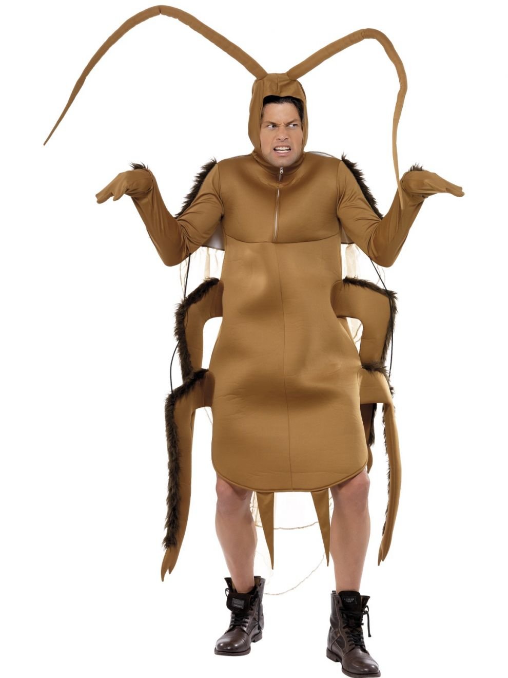 Costume Adult Cockroach Brown Large