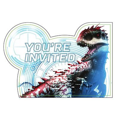 Jurassic Dinosaur World Invitations Pk/8