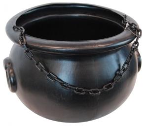 Cauldron Witch Black Large 25cm Diametre