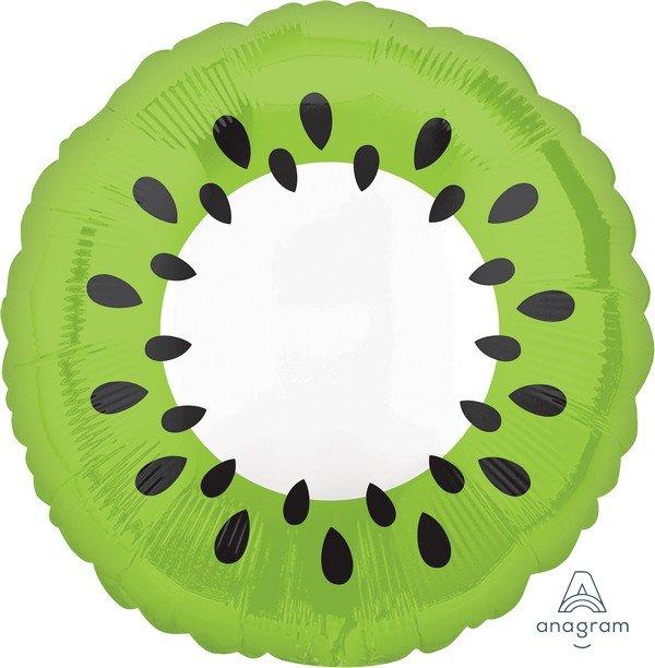 Balloon Foil 45cm Fruit Kiwi Slice