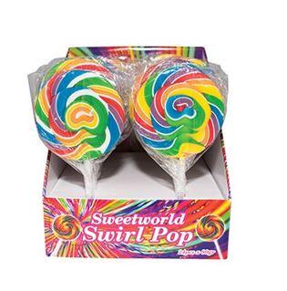 Lollipop Swirl Rainbow Large 80g