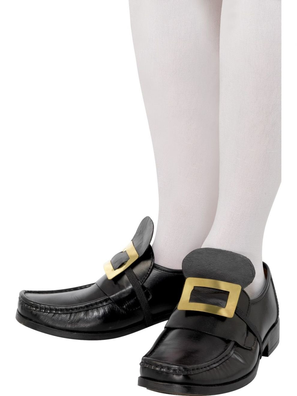 Shoe/Boot Buckle Gold With Elastic Strap